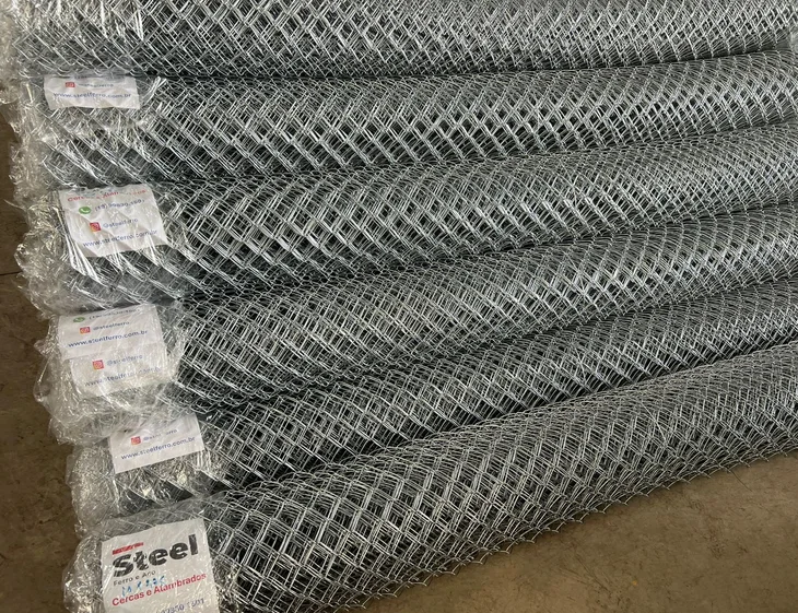 Tela de Alambrado Galvanizada da Steel Ferro