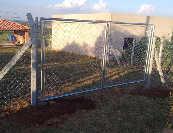 Tela para portão da Steel Ferro