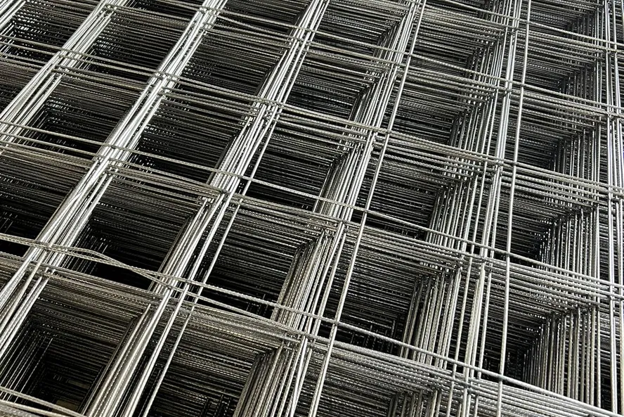 Tela soldada nervurada da Steel Ferro